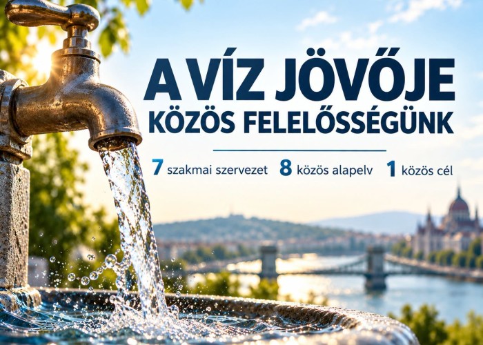 Közös szakmai összefogás a magyar vízgazdálkodás jövőjéért