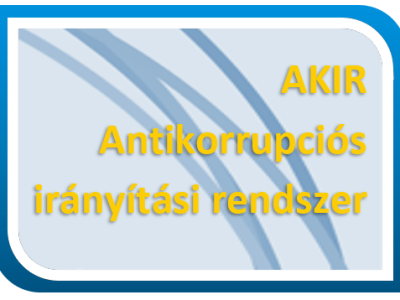 Antikorrupciós irányítási rendszert (AKIR) vezettek be a Szegedi Vízmű Zrt.-nél